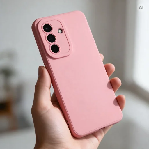  Samsung A16 5G és A16 4G Matt 2.0 púderrózsaszín tok - 3