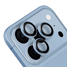 Apple iPhone 18 Pro / 18 Pro Max világoskék OBAL:ME kameralencse-védő üveg