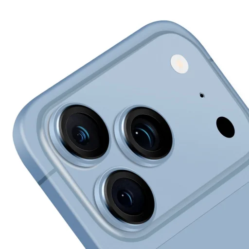 Apple iPhone 18 Pro / 18 Pro Max svetlomodré OBAL:ME ochranné sklo na šošovku fotoaparátu - 2