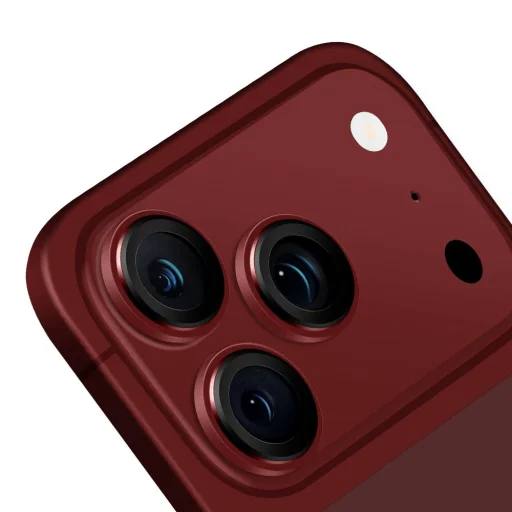 Apple iPhone 18 Pro / 18 Pro Max tmavočerešňové OBAL:ME ochranné sklo na šošovku fotoaparátu - 2