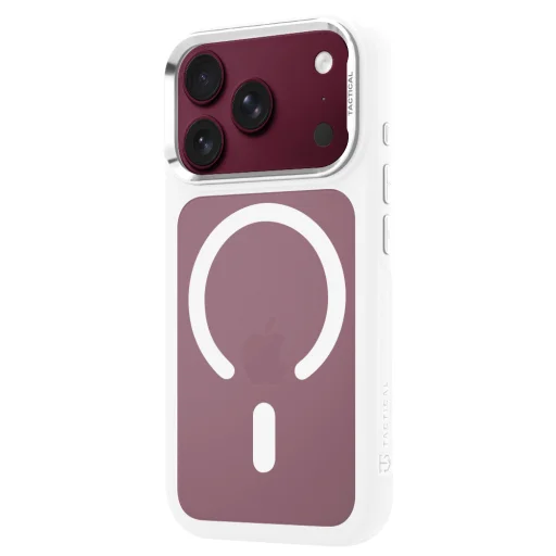 Apple iPhone 17 Pro/18 Pro snehovobiele Tactical MagForce Hyperstealth 3.0 ochranné puzdro - 2
