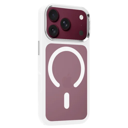 Apple iPhone 17 Pro/18 Pro snehovobiele Tactical MagForce Hyperstealth 3.0 ochranné puzdro - 1