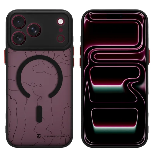 Apple iPhone 17 Pro Max / 18 Pro Max aszfaltszürke Tactical MagForce Warthog védőtok - 2