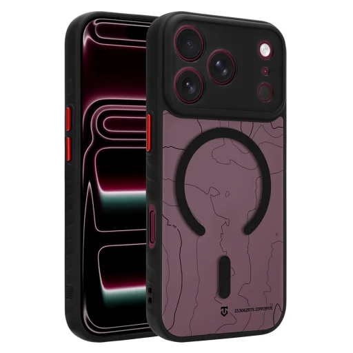 Apple iPhone 17 Pro / 18 Pro aszfaltszürke Tactical MagForce Warthog hátlap tok - 4