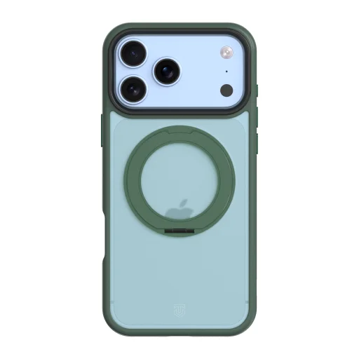 Apple iPhone 17 Pro / 18 Pro Erdőzöld Tactical MagForce Hyperstand tok - 3