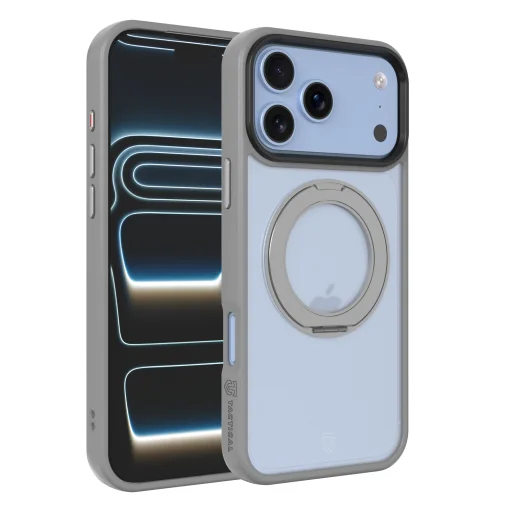 Apple iPhone 17 Pro / 18 Pro világosszürke Tactical MagForce Hyperstand tok - 1