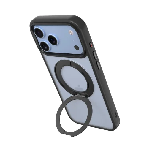 Apple iPhone 17 Pro Max / 18 Pro Max aszfaltszürke Tactical MagForce Hyperstand tok - 4
