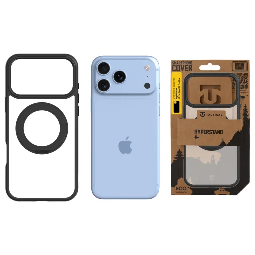 Apple iPhone 17 Pro Max / 18 Pro Max aszfaltszürke Tactical MagForce Hyperstand tok - 5