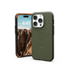 Olivovozelený ochranný kryt UAG Civilian MagSafe pre Apple iPhone 15 Pro