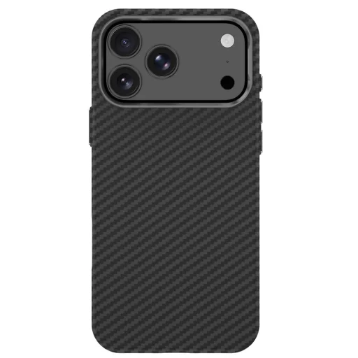 iPhone 17 Pro Max / 18 Pro Max čierne / strieborné puzdro Tech-Protect Ion Carbon MagSafe - 4