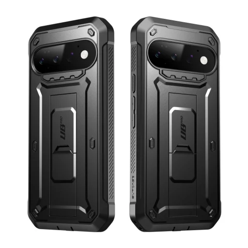 Čierne nárazuvzdorné puzdro Supcase Unicorn Beetle Pro s klipom na opasok pre Google Pixel 11 Pro - 9