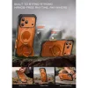 Apple iPhone 17 Pro / 18 Pro korall Supcase Grip Pro Mag MagSafe ütésálló tok beépített üvegfóliával és kitámasztóval thumbnail
