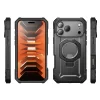 Apple iPhone 17 Pro Max / iPhone 18 Pro Max fekete Supcase Grip Pro Mag MagSafe tok beépített üveggel és kitámasztóval thumbnail
