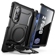 Samsung Galaxy Z Fold 8 čierne nárazuvzdorné puzdro Supcase UB Grip Mag MagSafe s privátnym sklom