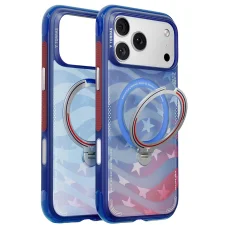 Apple iPhone 17 Pro kék Torras Ostand Q3 Air Series Starlight tok