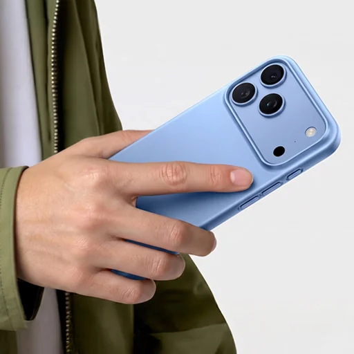 Apple iPhone 18 Pro szürke Torras OriginFit-Mag MagSafe kompatibilis hátlap tok - 6