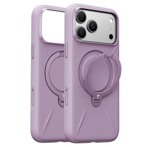Puzdro Torras QPRO Silicone Series pre iPhone 18 Pro Max, ružové - 1