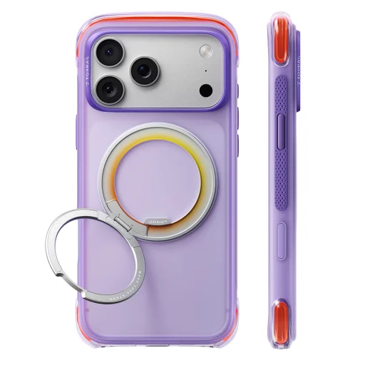 iPhone 18 Pro szilvalila Torras O3 Air Core tok - 1