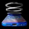 iPhone 17 Pro Max kék Torras Ostand Spin Air Series Starlight tok thumbnail