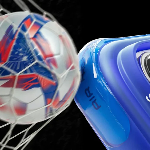 iPhone 17 Pro Max kék Torras Ostand Spin Air Series Starlight tok - 4