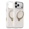 iPhone 18 Pro Biele silikónové puzdro Torras QPRO Silicone Series so zabudovaným stojanom thumbnail