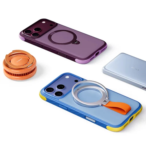 Apple iPhone 18 Pro Max lila Torras Ostand Q3 Rugged tok - 7