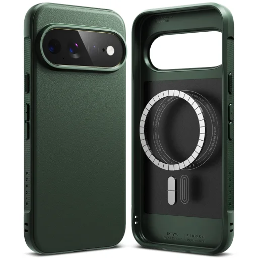 Google Pixel 11 Pro XL tmavozelený zadný kryt Ringke Onyx MagSafe - 1