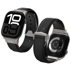 Apple Watch 44 / 45 / 46 / 49 mm čierny remienok Spigen Classic Fit (AMP09304)