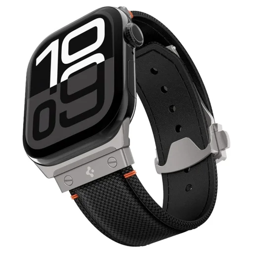 Apple Watch 44 / 45 / 46 / 49 mm fekete Spigen Classic Fit óraszíj (AMP09304) - 5
