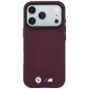 Apple iPhone 18 Pro / 17 Pro bordó BMW M Blue Perfo Metal Logo MagSafe tok thumbnail