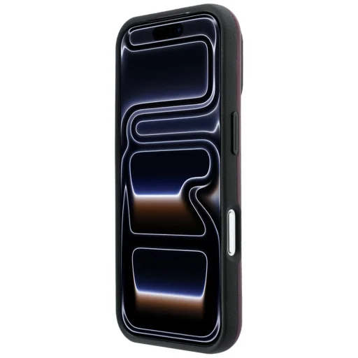 Apple iPhone 18 Pro / 17 Pro bordó BMW M Blue Perfo Metal Logo MagSafe tok - 5