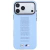 Apple iPhone 18 Pro / 17 Pro kék BMW M Blue Perfo Metal Logo MagSafe hátlap tok thumbnail