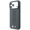 Apple iPhone 18 Pro / 17 Pro szürke BMW M Blue Perfo Metal Logo MagSafe tok thumbnail