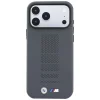 BMW iPhone 18 Pro Max / 17 Pro Max szürke M Blue Perfo Metal Logo MagSafe tok thumbnail