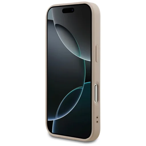 Apple iPhone 18 Pro / 17 Pro rózsaszín Guess 4G Small Classic Logo MagSafe hátlap tok - 5