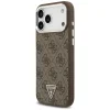 Apple iPhone 18 Pro Max / 17 Pro Max barna-ezüst Guess 4G Triangle Logo MagSafe tok thumbnail