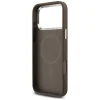 Apple iPhone 18 Pro Max / 17 Pro Max barna-ezüst Guess 4G Triangle Logo MagSafe tok thumbnail