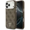 Apple iPhone 18 Pro Max / 17 Pro Max barna-ezüst Guess 4G Triangle Logo MagSafe tok thumbnail