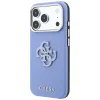 iPhone 18 Pro / 17 Pro modré puzdro Guess Grained & Big Resin Logo thumbnail