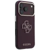 Apple iPhone 18 Pro Max / 17 Pro Max bordó Guess Grained & Big Resin Logo tok thumbnail