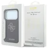 Apple iPhone 18 Pro Max / 17 Pro Max bordó Guess Grained & Big Resin Logo tok thumbnail