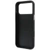 Apple iPhone 18 Pro Max / 17 Pro Max fekete Guess Grained Round Strass Logo MagSafe tok thumbnail