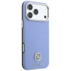 Apple iPhone 18 Pro Max / iPhone 17 Pro Max kék Guess Grained Round Strass Logo MagSafe tok thumbnail