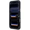 iPhone 18 Pro / iPhone 17 Pro bézs Guess Grained Round Strass Logo MagSafe hátlap tok thumbnail