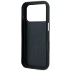 Apple iPhone 18 Pro Max / 17 Pro Max bordó Guess Grained Round Strass Logo MagSafe tok thumbnail