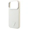 Apple iPhone 18 Pro Max / 17 Pro Max bézs Guess Grained Triangle Logo MagSafe tok thumbnail