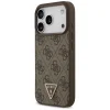 Apple iPhone 18 Pro / 17 Pro barna Guess Leather 4G Triangle Strass MagSafe tok thumbnail