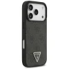 iPhone 18 Pro / 17 Pro fekete Guess Leather 4G Triangle Strass MagSafe tok thumbnail