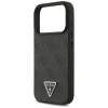 iPhone 18 Pro / 17 Pro fekete Guess Leather 4G Triangle Strass MagSafe tok thumbnail