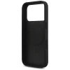 iPhone 18 Pro / 17 Pro fekete Guess Leather 4G Triangle Strass MagSafe tok thumbnail